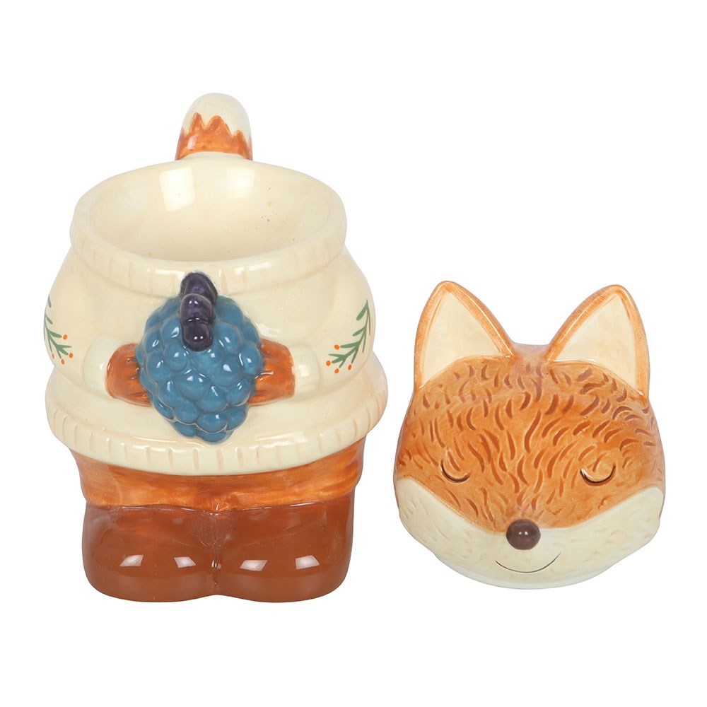 Something Different - Flynn Fox and Wax Warmer Oil burner - Multicolours